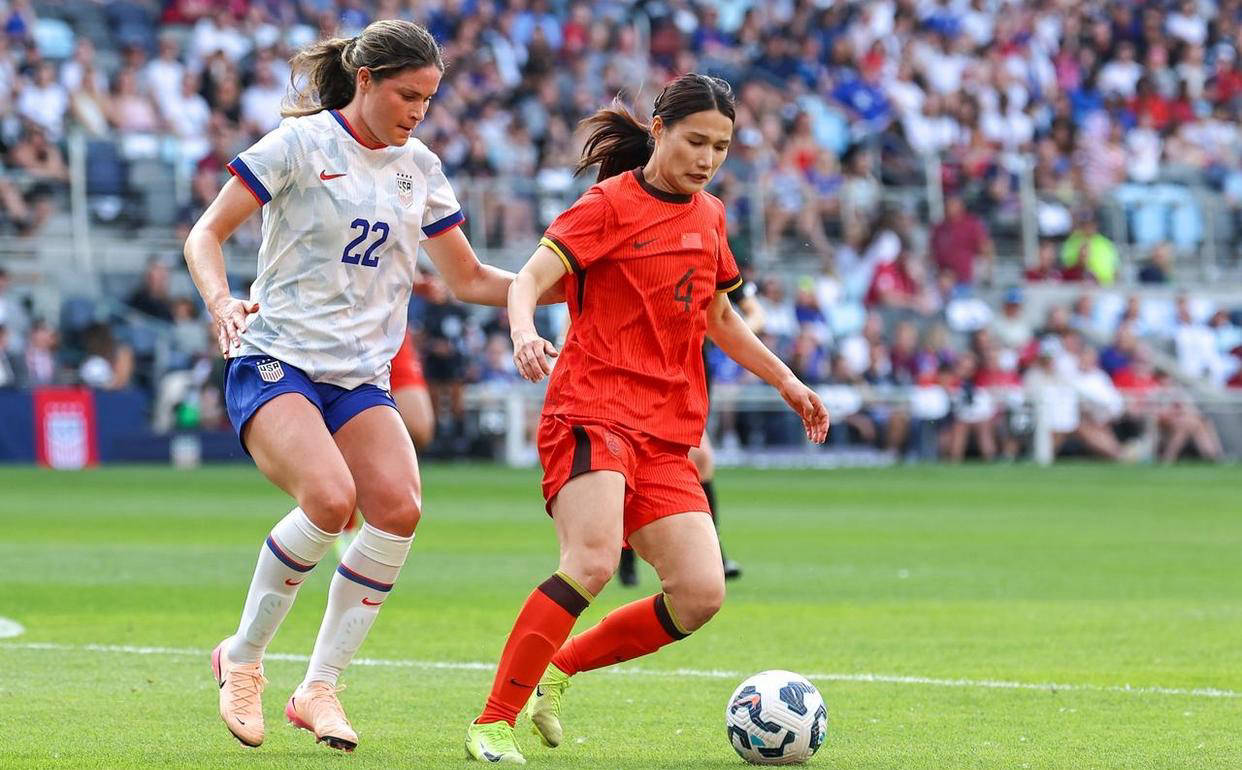 女足国家队成功逆袭，击败对手晋级