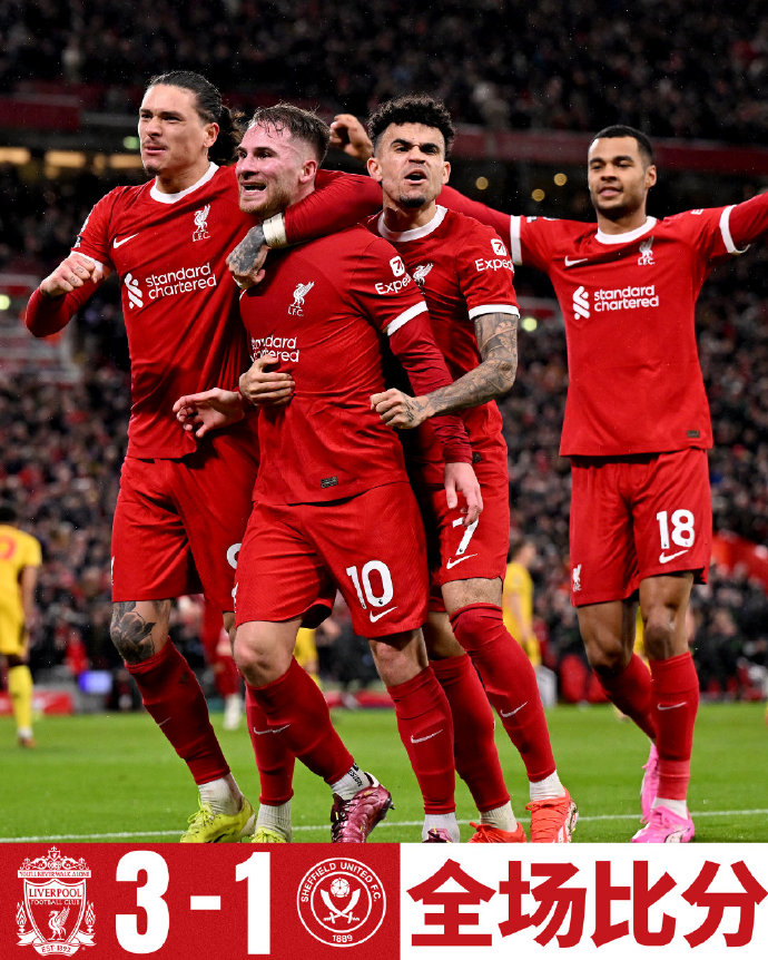 包含利物浦逆转战胜切尔西，继续排名榜首的词条