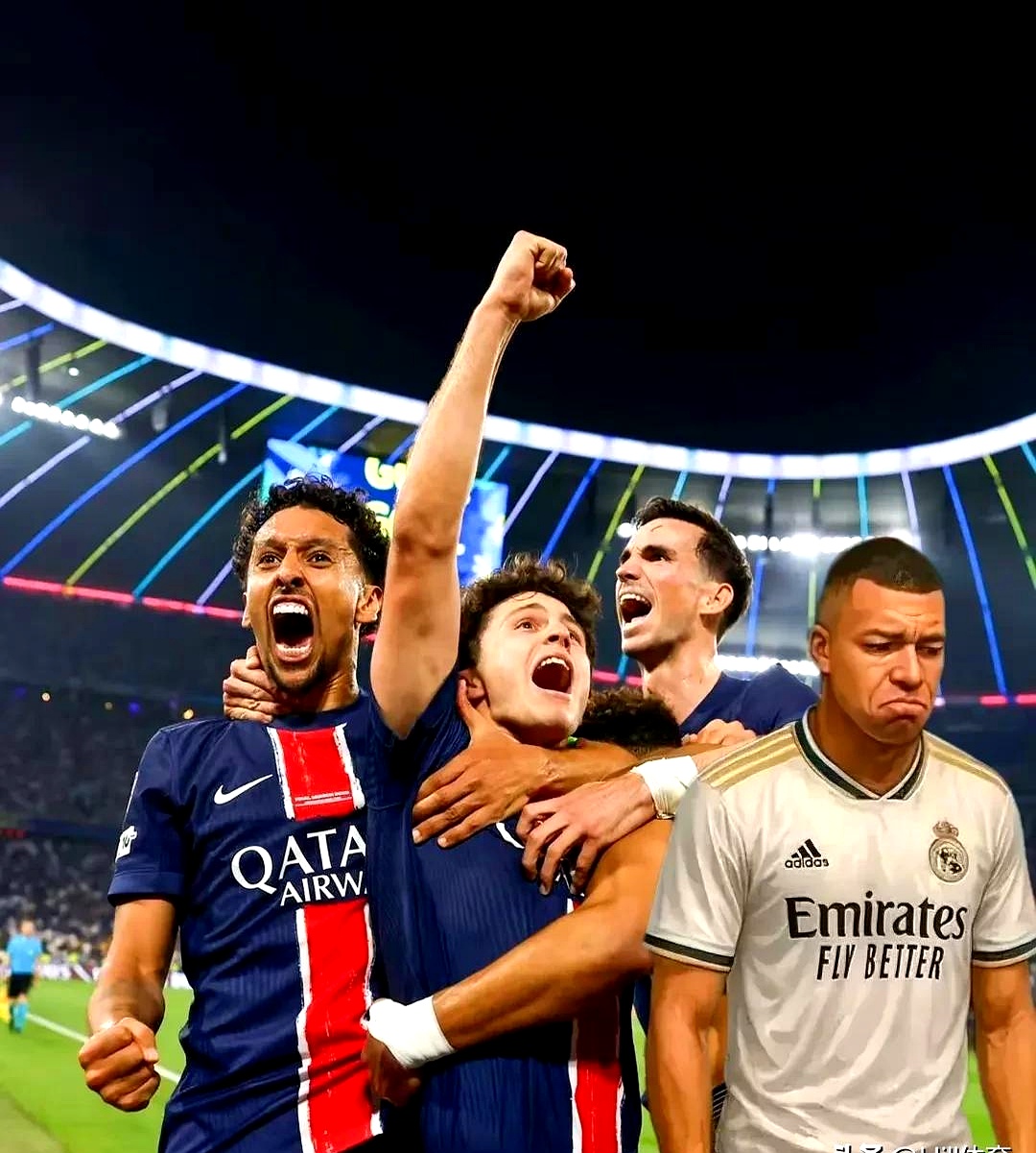 巴黎大胜皇马，晋级曙光照现